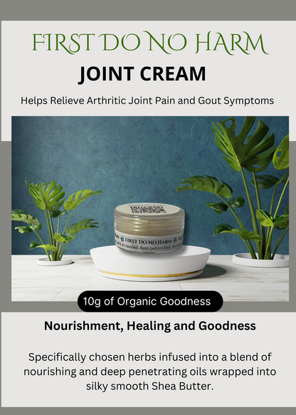 Organic Joint Cream 10g