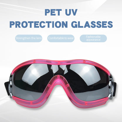 Pet Glasses Dog Outdoor Windproof Sand-proof UV Goggles Medium Large Dog HD Colorful Glasses