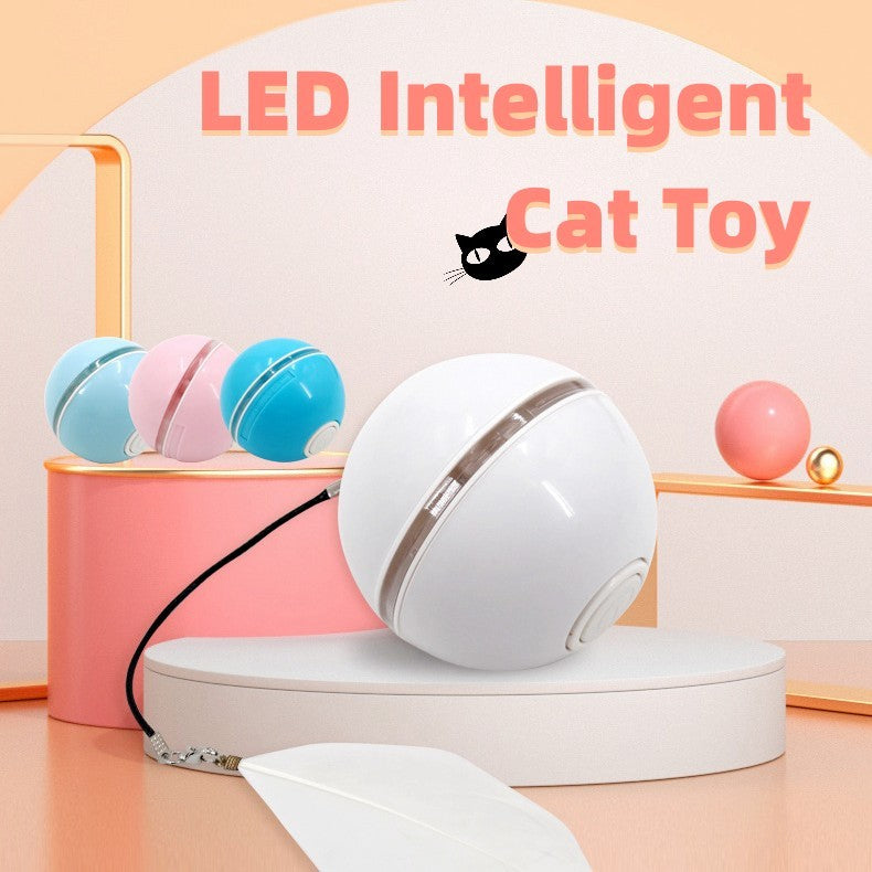 Automatic LED Intelligent Cat Ball.