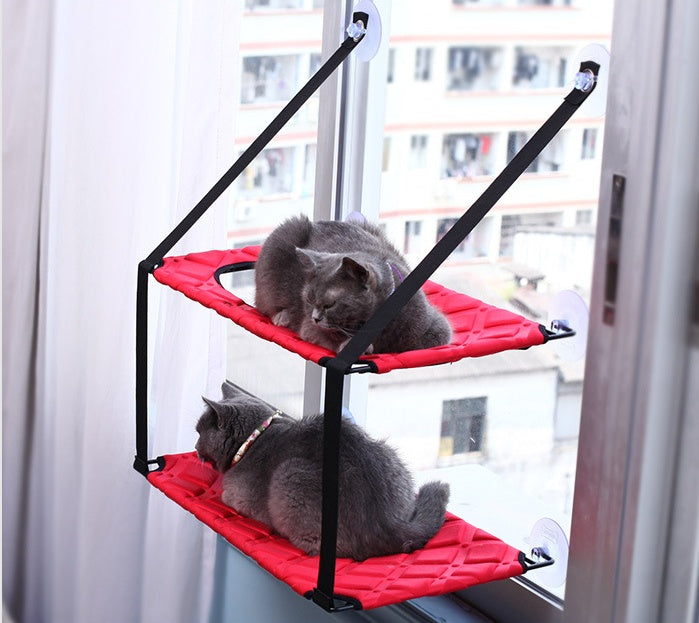 Cat Hammock Window Resting Perch
