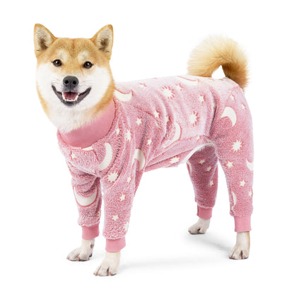 Winter Flennel Dog Pyjamas.