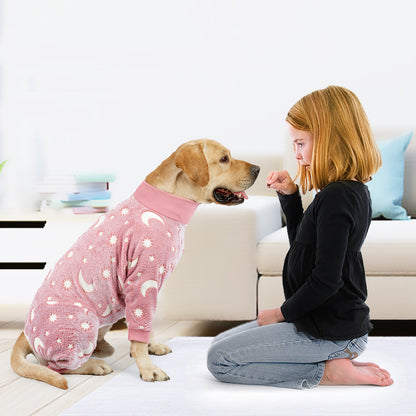 Winter Flennel Dog Pyjamas.