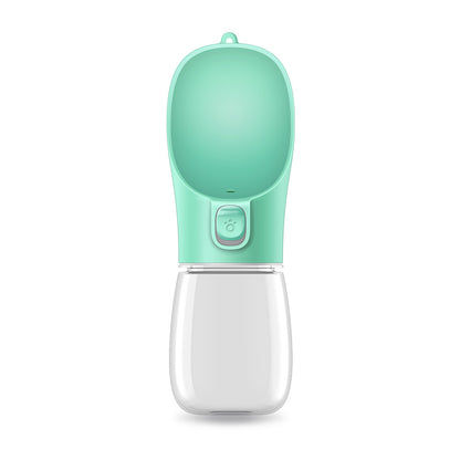 800ml Dogs Portable Water Bottle. Leakproof Pet Foldable Drinking Bowl.