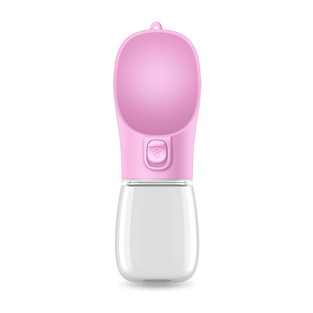 800ml Dogs Portable Water Bottle. Leakproof Pet Foldable Drinking Bowl.