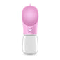800ml Dogs Portable Water Bottle. Leakproof Pet Foldable Drinking Bowl.