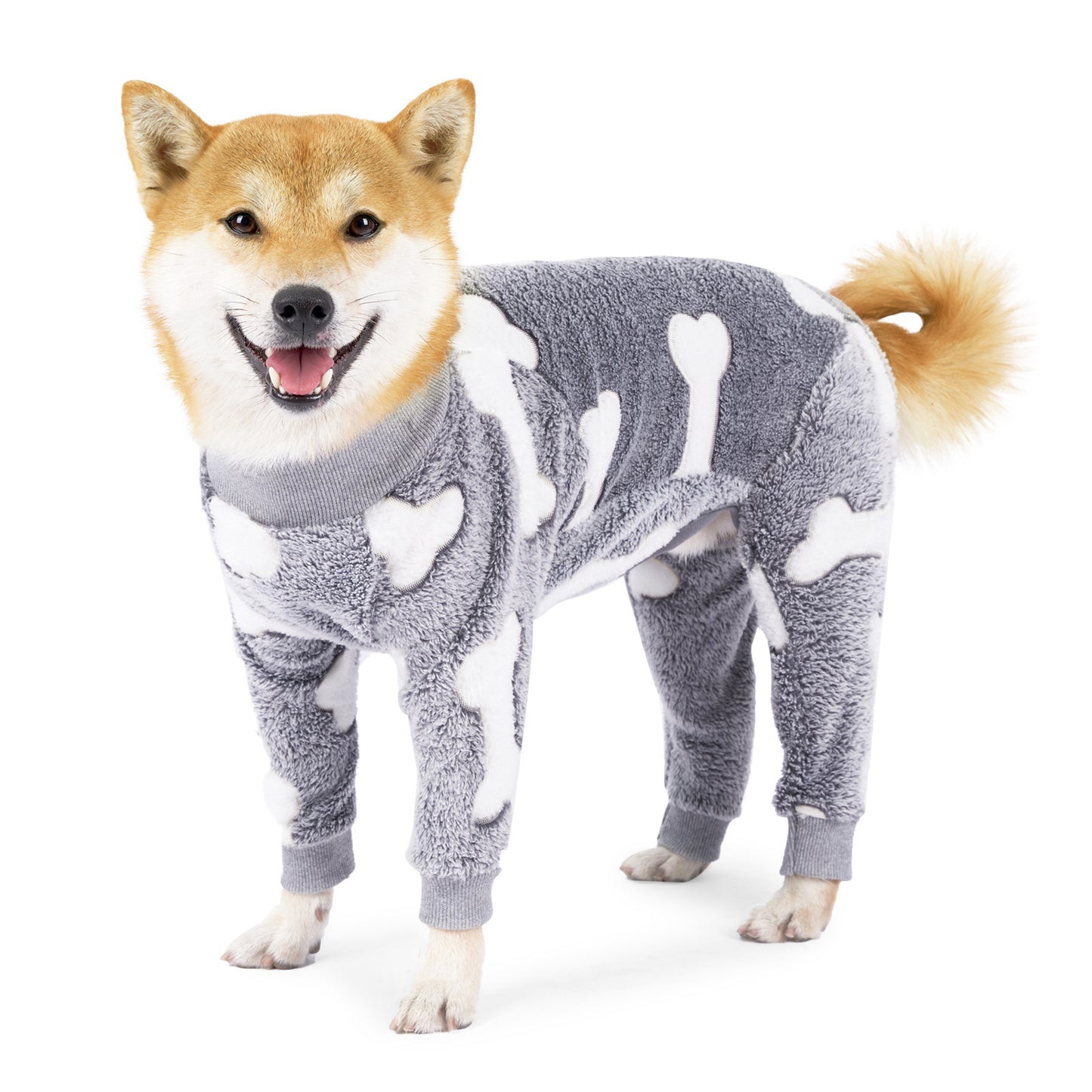 Winter Flennel Dog Pyjamas.
