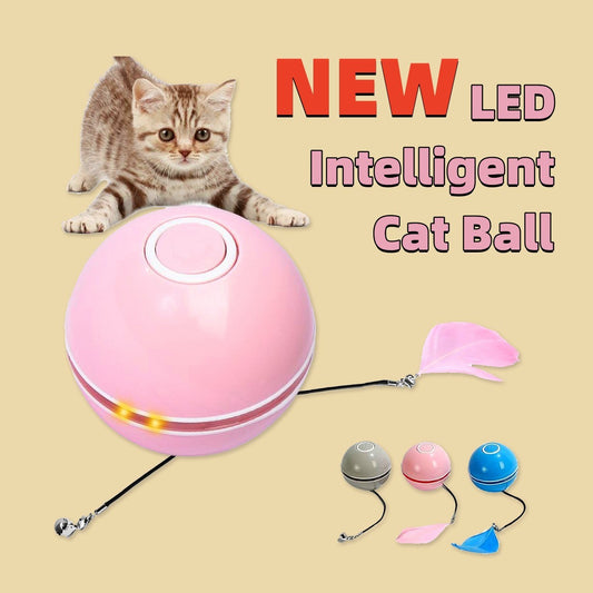 Automatic LED Intelligent Cat Ball.